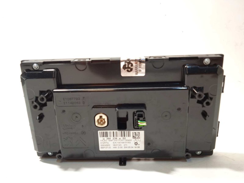 Recambio de pantalla multifuncion para peugeot 208 (p2) active referencia OEM IAM 9836623980  