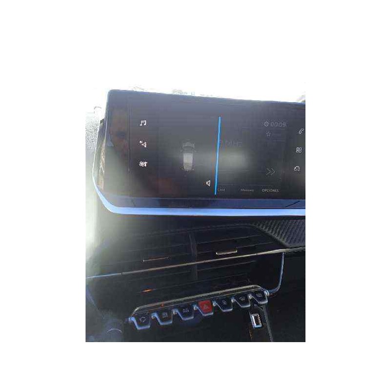 Recambio de pantalla multifuncion para peugeot 208 (p2) active referencia OEM IAM 9836623980  