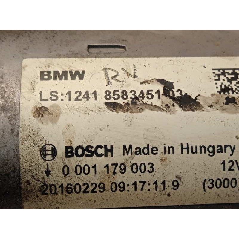 Recambio de motor arranque para bmw serie 4 gran coupe (f36) 420d referencia OEM IAM 12418583451  0001179003