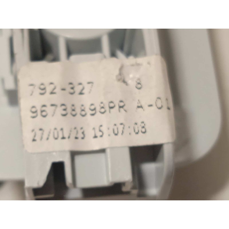 Recambio de parasol izquierdo para peugeot 208 (p2) active referencia OEM IAM 96738898PR  