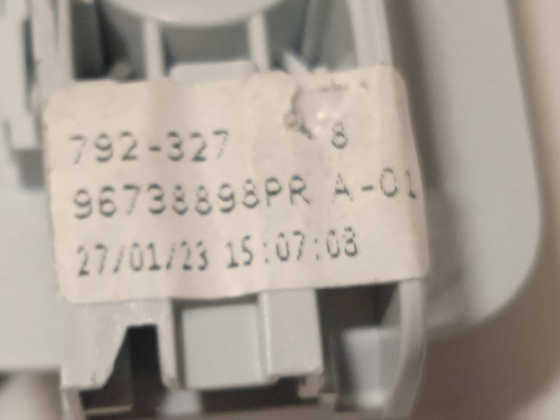 Recambio de parasol izquierdo para peugeot 208 (p2) active referencia OEM IAM 96738898PR  