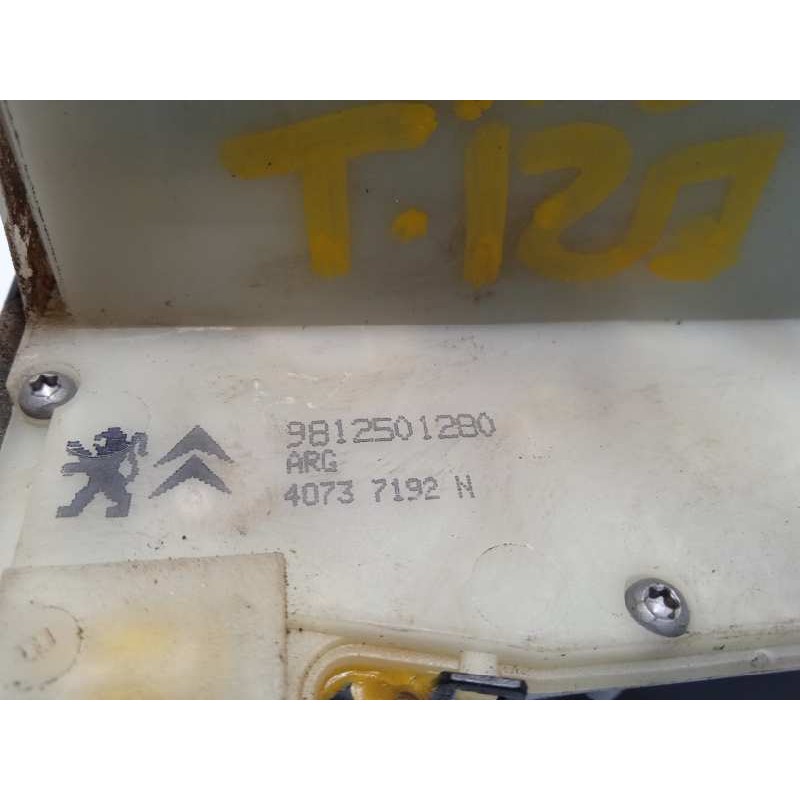 Recambio de cerradura puerta trasera izquierda para peugeot 2008 (--.2013) 1.2 16v vti referencia OEM IAM 9812501280  