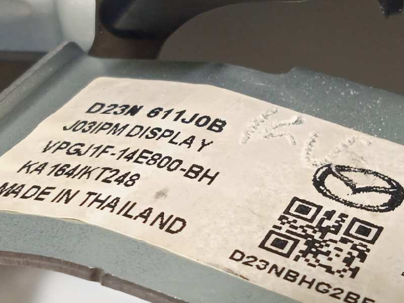Recambio de pantalla multifuncion para mazda 2 lim. () 1.5 16v cat referencia OEM IAM D23N611J0B  D23N