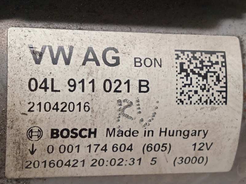Recambio de motor arranque para audi a4 berlina (8w2) 2.0 16v tdi referencia OEM IAM 04L911021B  0001174604