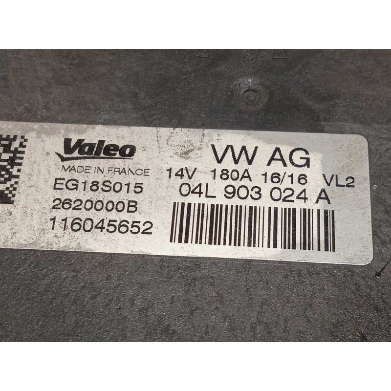 Recambio de alternador para audi a4 berlina (8w2) 2.0 16v tdi referencia OEM IAM 04L903024A  EG18S015