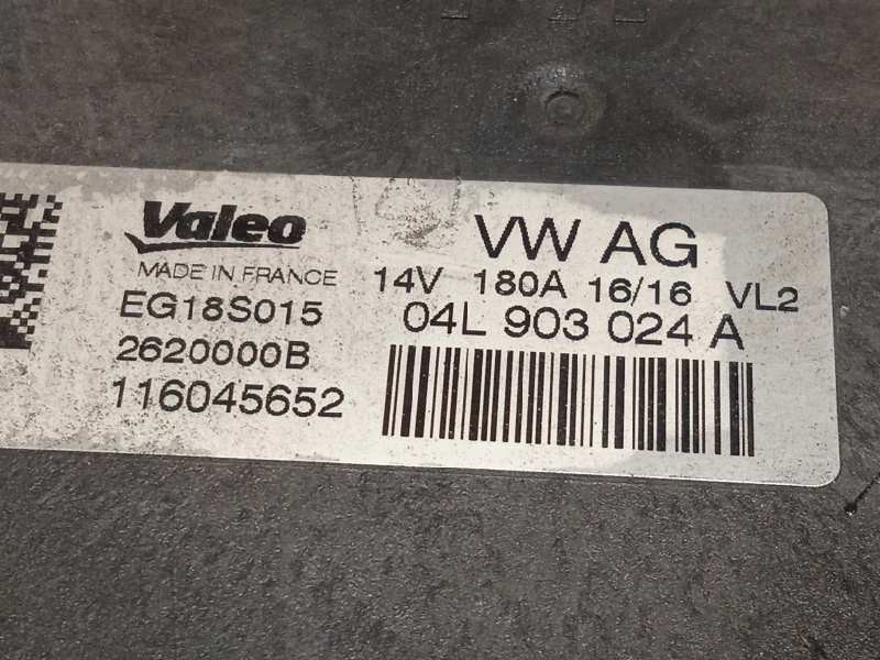 Recambio de alternador para audi a4 berlina (8w2) 2.0 16v tdi referencia OEM IAM 04L903024A  EG18S015