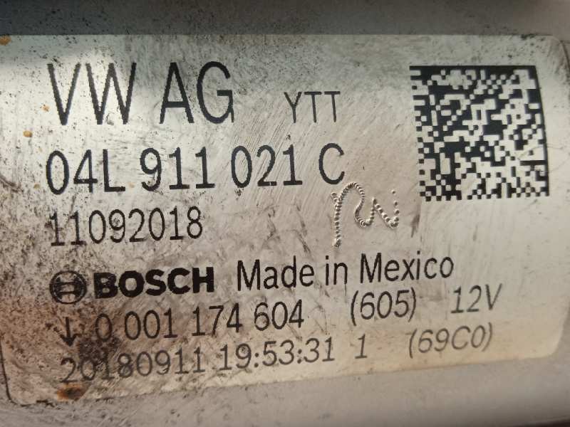 Recambio de motor arranque para audi q5 (fyb) 2.0 tdi referencia OEM IAM 04L911021C  0001174604
