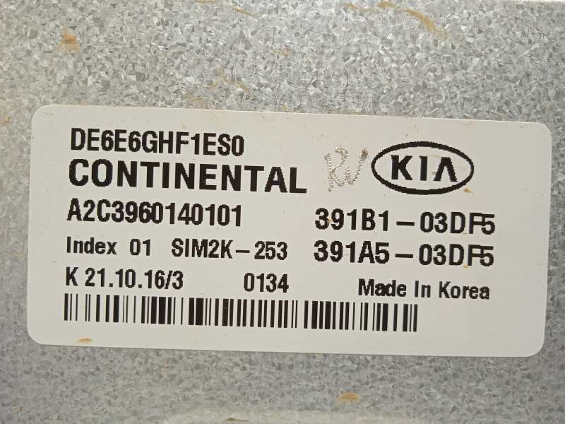 Recambio de centralita motor uce para kia niro referencia OEM IAM 391A503DF5 A2C3960140101 391B103DF5