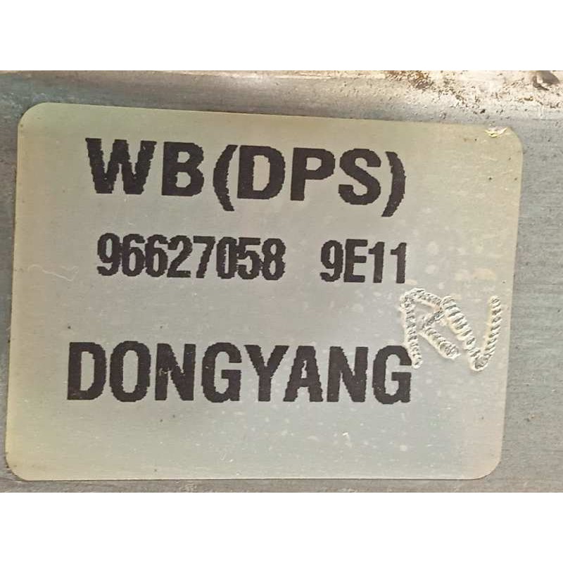 Recambio de motor limpia trasero para chevrolet captiva 2.0 vcdi lt referencia OEM IAM 96627058  