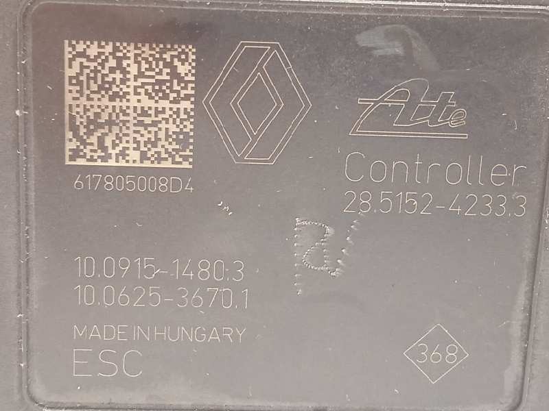 Recambio de abs para renault megane iv berlina 5p tech road referencia OEM IAM 476607355R 28515242333 10022010264
