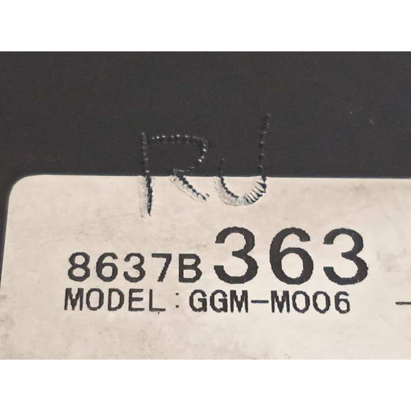 Recambio de modulo electronico para mitsubishi space star (a00) motion referencia OEM IAM 8637B363  