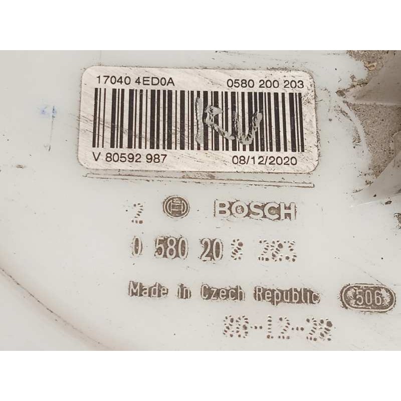 Recambio de bomba combustible para renault kadjar 1.3 tce referencia OEM IAM 170404ED0A  0580200203