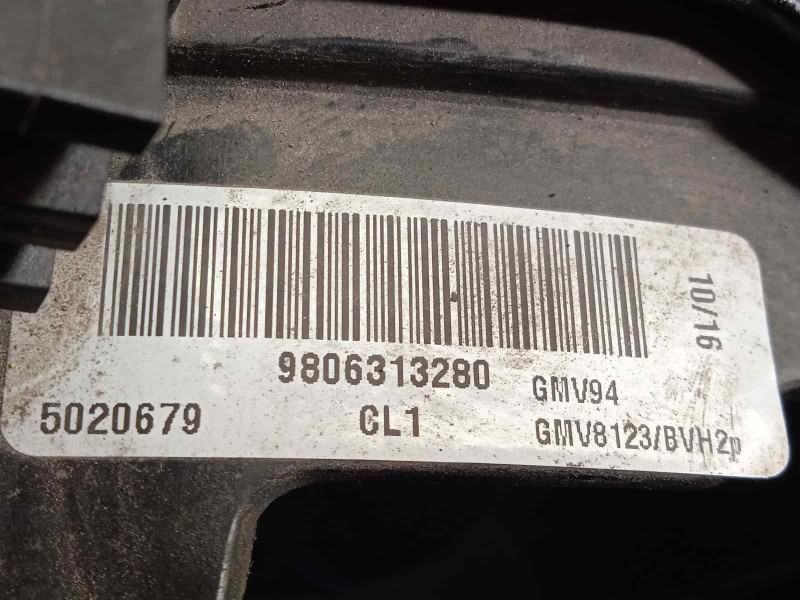 Recambio de electroventilador para citroën c4 picasso feel edition referencia OEM IAM 9806313280  