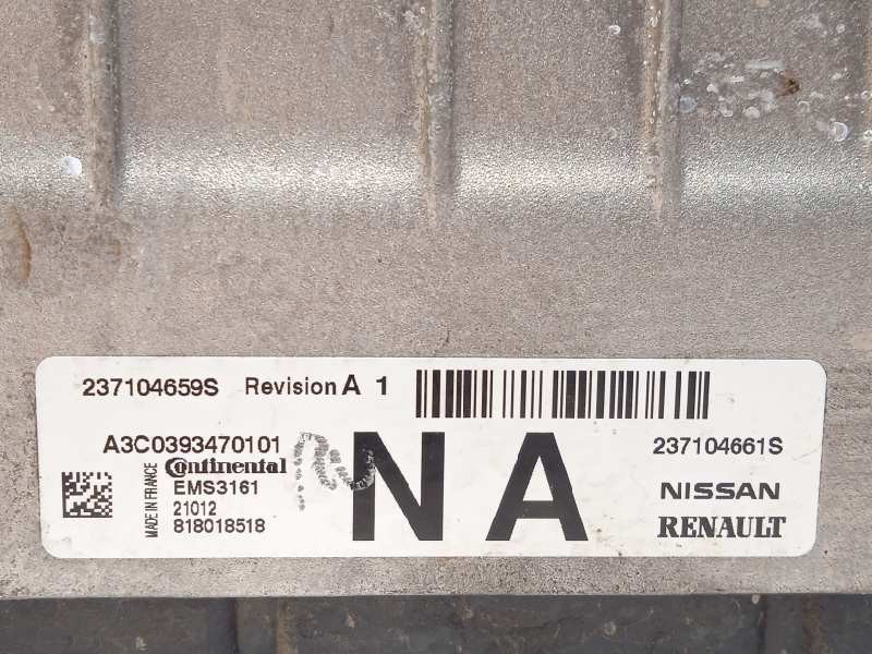 Recambio de centralita motor uce para renault kadjar 1.3 tce referencia OEM IAM 237104661S  237104659S