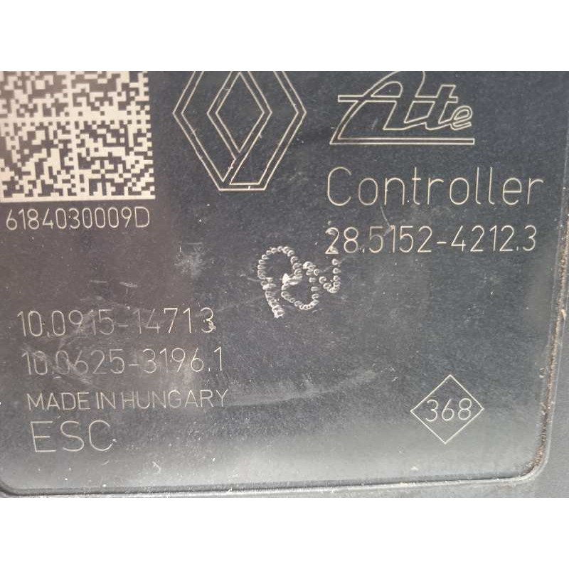 Recambio de abs para dacia dokker ambiance referencia OEM IAM 476600078R 28515242123 10022006554