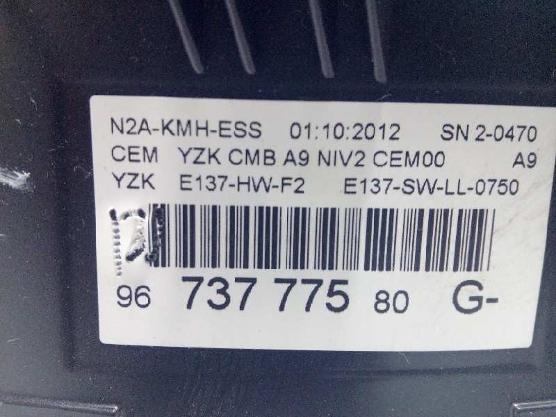 Recambio de cuadro instrumentos para peugeot 208 active referencia OEM IAM 9673777580  