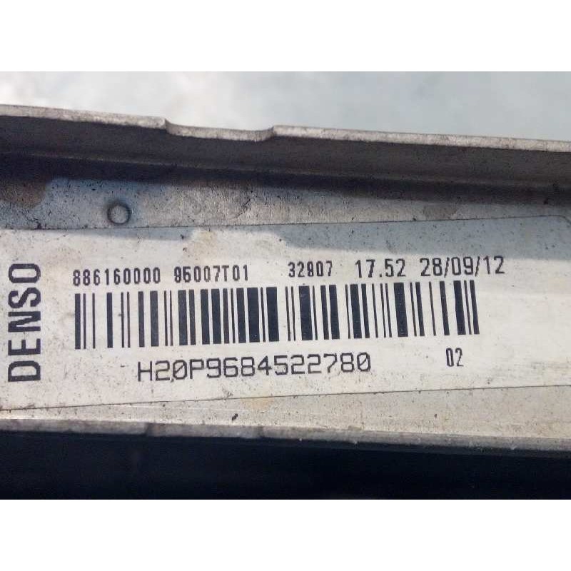 Recambio de radiador agua para peugeot 208 active referencia OEM IAM 9684522780  1330Q5