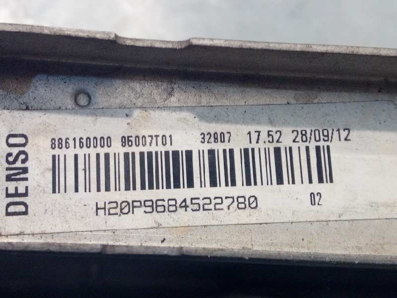 Recambio de radiador agua para peugeot 208 active referencia OEM IAM 9684522780  1330Q5