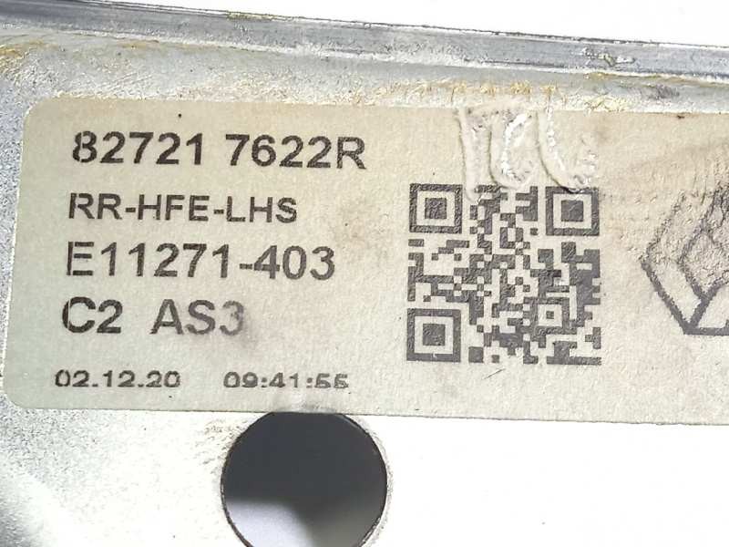 Recambio de elevalunas trasero izquierdo para renault kadjar 1.3 tce referencia OEM IAM 827217622R  