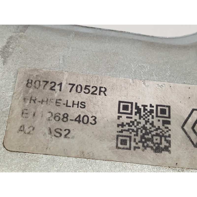 Recambio de elevalunas delantero izquierdo para renault kadjar 1.3 tce referencia OEM IAM 807217052R  