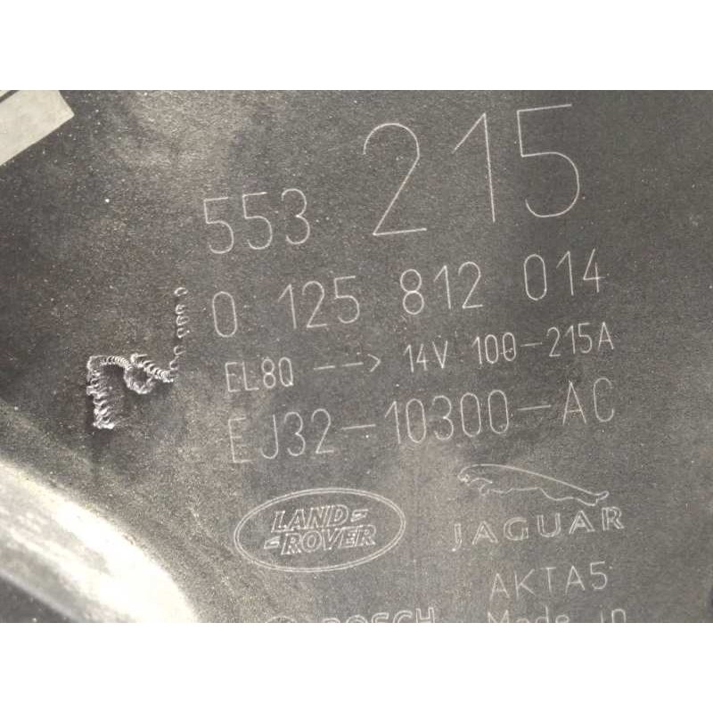 Recambio de alternador para land rover evoque 2.2 td4 cat referencia OEM IAM EJ3210300AC  0125812014