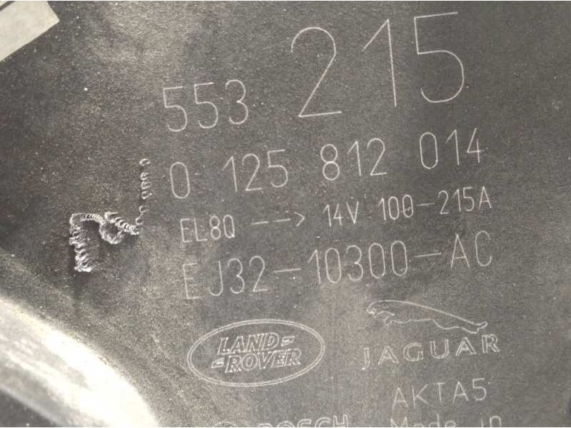 Recambio de alternador para land rover evoque 2.2 td4 cat referencia OEM IAM EJ3210300AC  0125812014