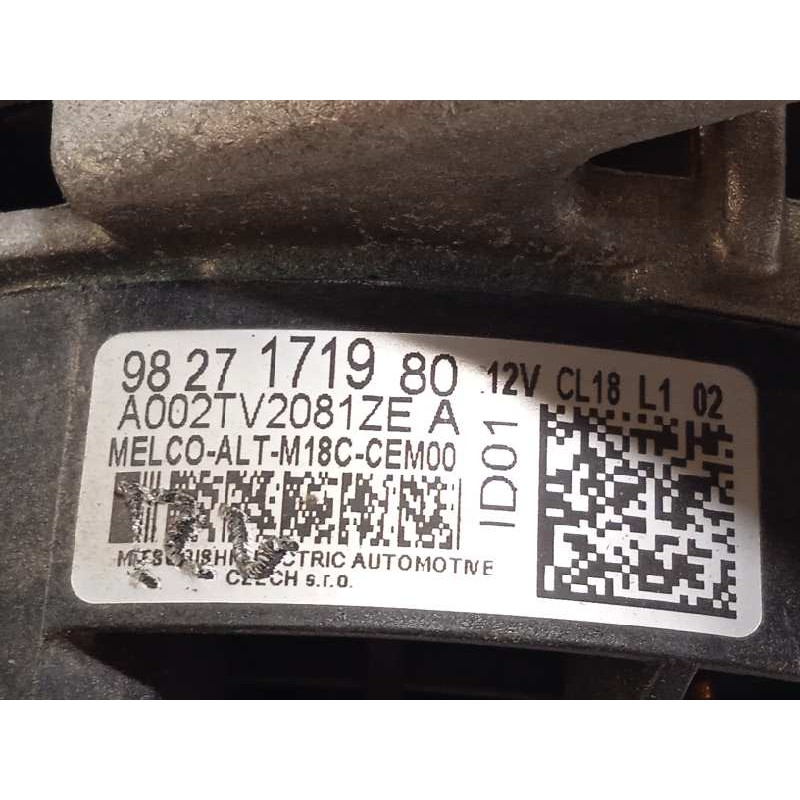Recambio de alternador para citroën c3 aircross feel referencia OEM IAM 9827171980  A002TV2081ZEA