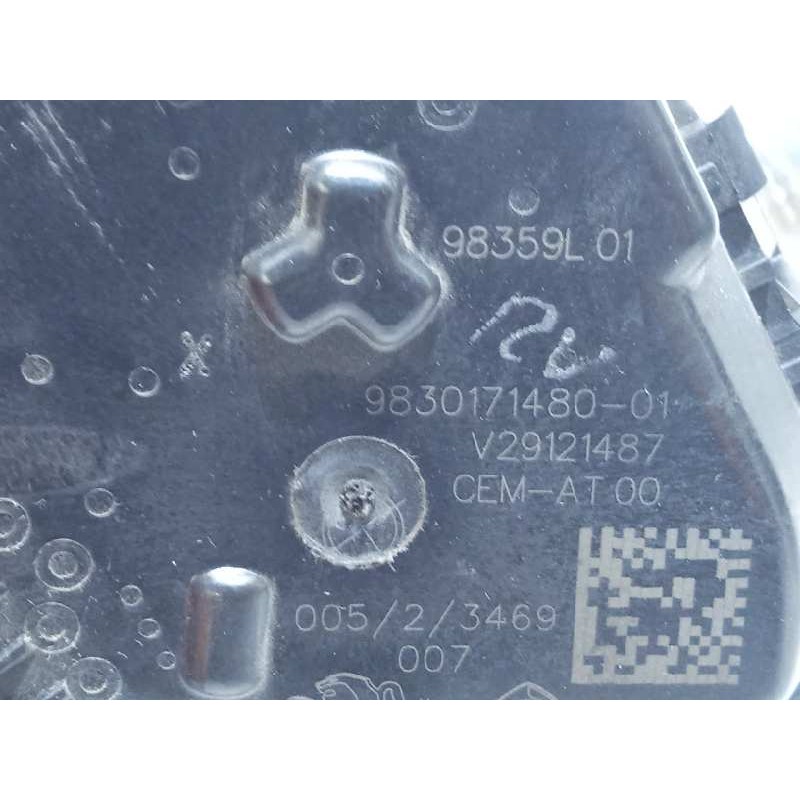 Recambio de caja mariposa para citroën c3 aircross feel referencia OEM IAM 9830171480  98359L