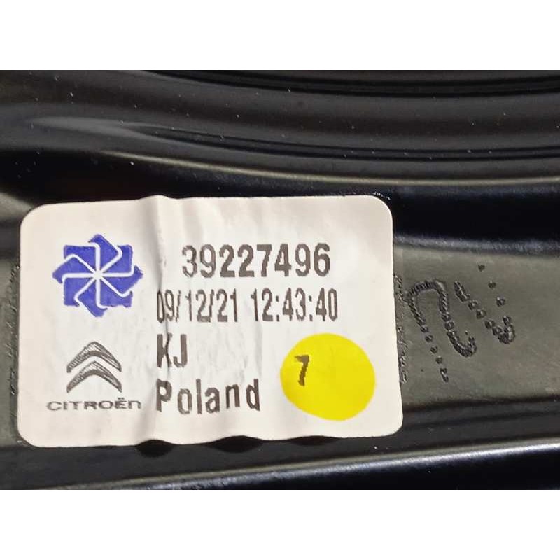 Recambio de elevalunas delantero derecho para citroën c3 aircross feel referencia OEM IAM 39227496 98810P1T1 0130824274