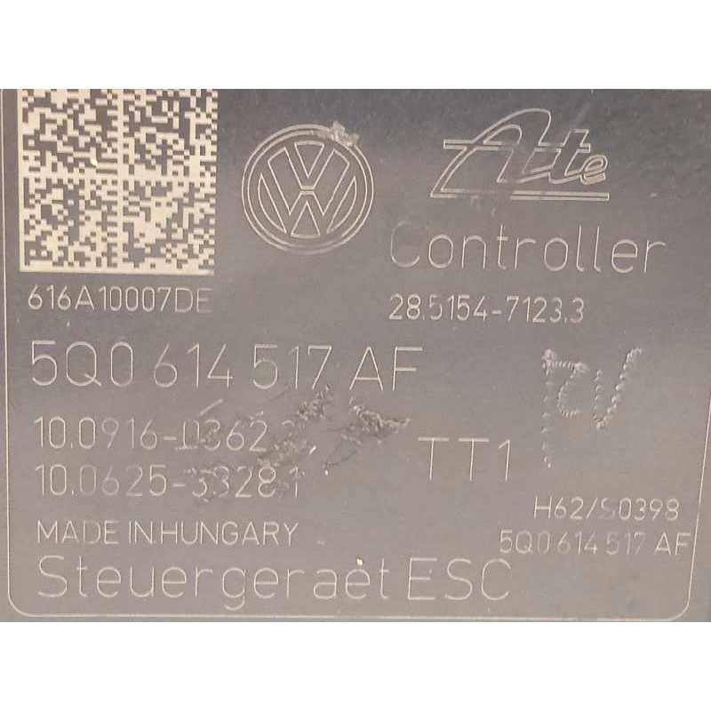 Recambio de abs para seat leon (5f1) style ecomotive referencia OEM IAM 5Q0614517AF 5Q0614517AF 10022007764