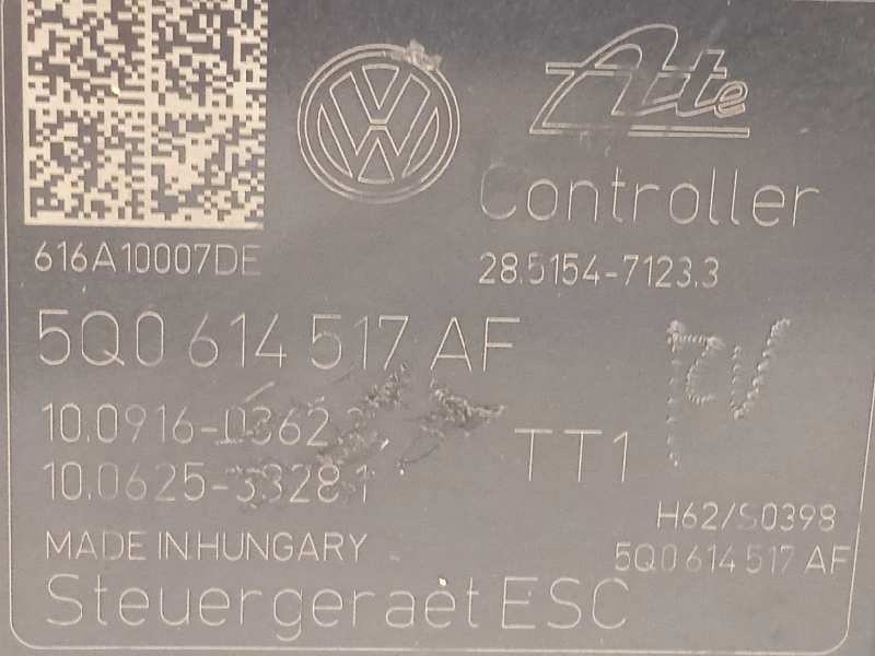 Recambio de abs para seat leon (5f1) style ecomotive referencia OEM IAM 5Q0614517AF 5Q0614517AF 10022007764