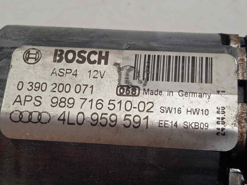 Recambio de motor techo electrico para audi q7 (4l) 3.0 tdi referencia OEM IAM 4L0959591  0390200071