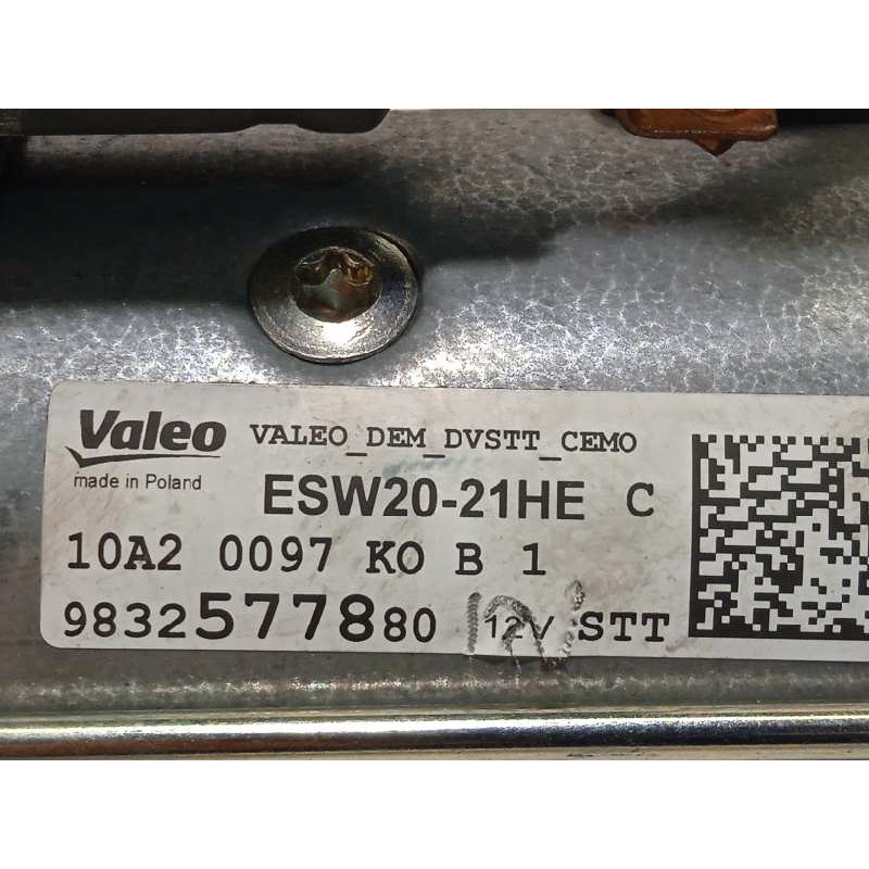 Recambio de motor arranque para citroën c3 aircross feel referencia OEM IAM 983257780  ESW2021HE