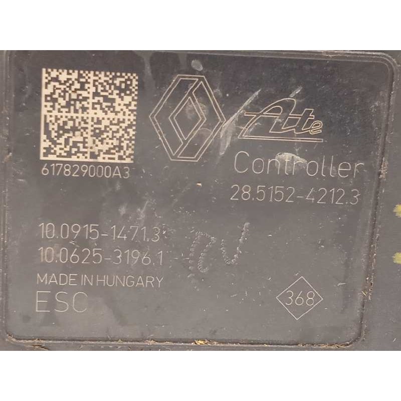 Recambio de abs para dacia dokker ambiance referencia OEM IAM 476600078R 28515242123 10022006554