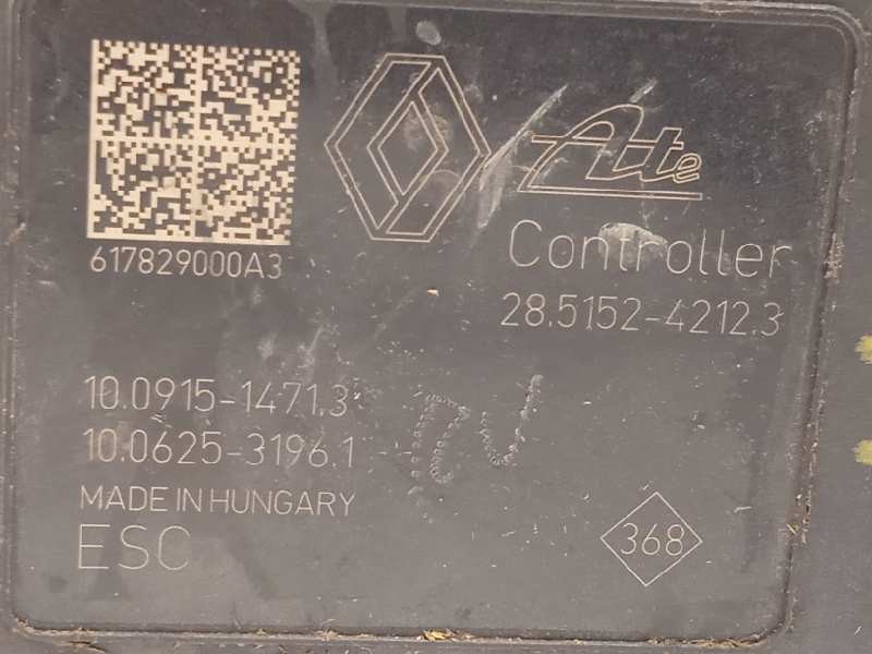 Recambio de abs para dacia dokker ambiance referencia OEM IAM 476600078R 28515242123 10022006554