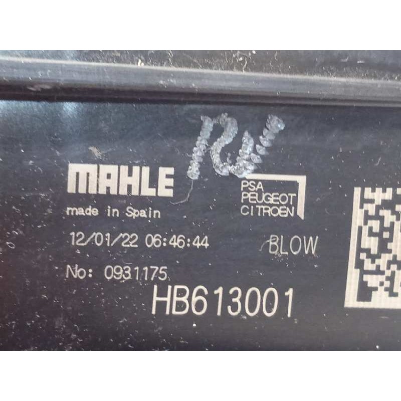 Recambio de motor calefaccion para citroën c3 aircross feel referencia OEM IAM HB613001  272269U01A