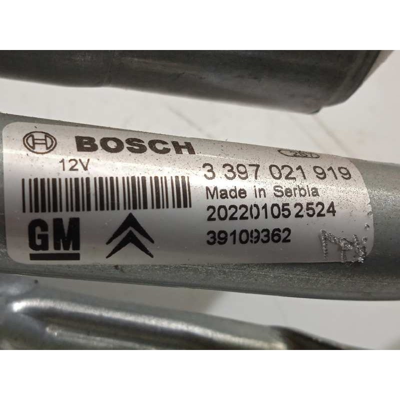 Recambio de motor limpia delantero para citroën c3 aircross feel referencia OEM IAM 39109362 2134932441 3397021919