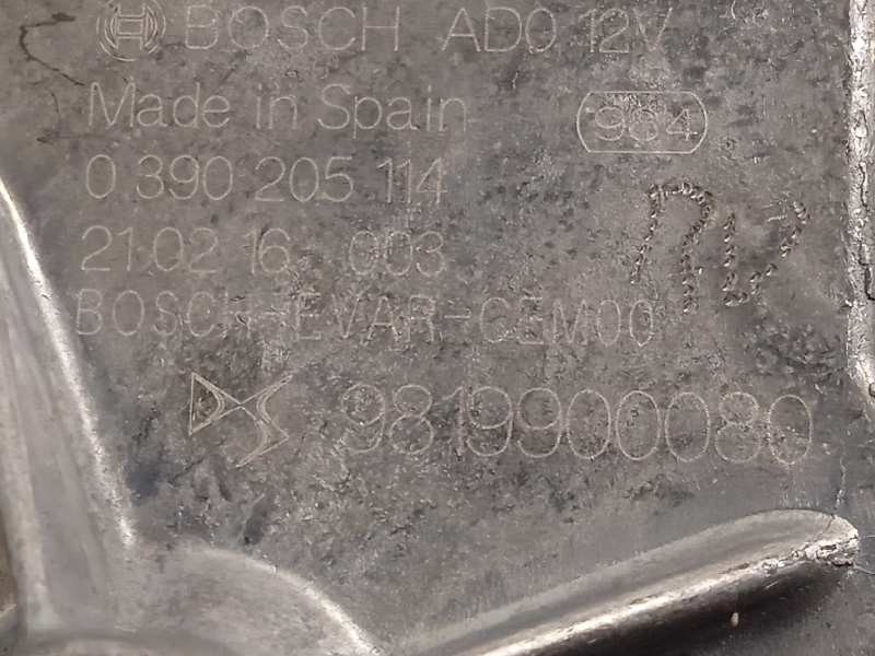 Recambio de motor limpia trasero para citroën c3 aircross feel referencia OEM IAM 9819900080  0390205114