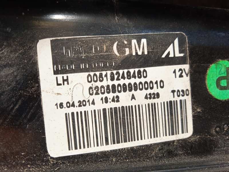 Recambio de piloto trasero izquierdo para opel combo d 1.3 16v cdti referencia OEM IAM 51924846  00519248460