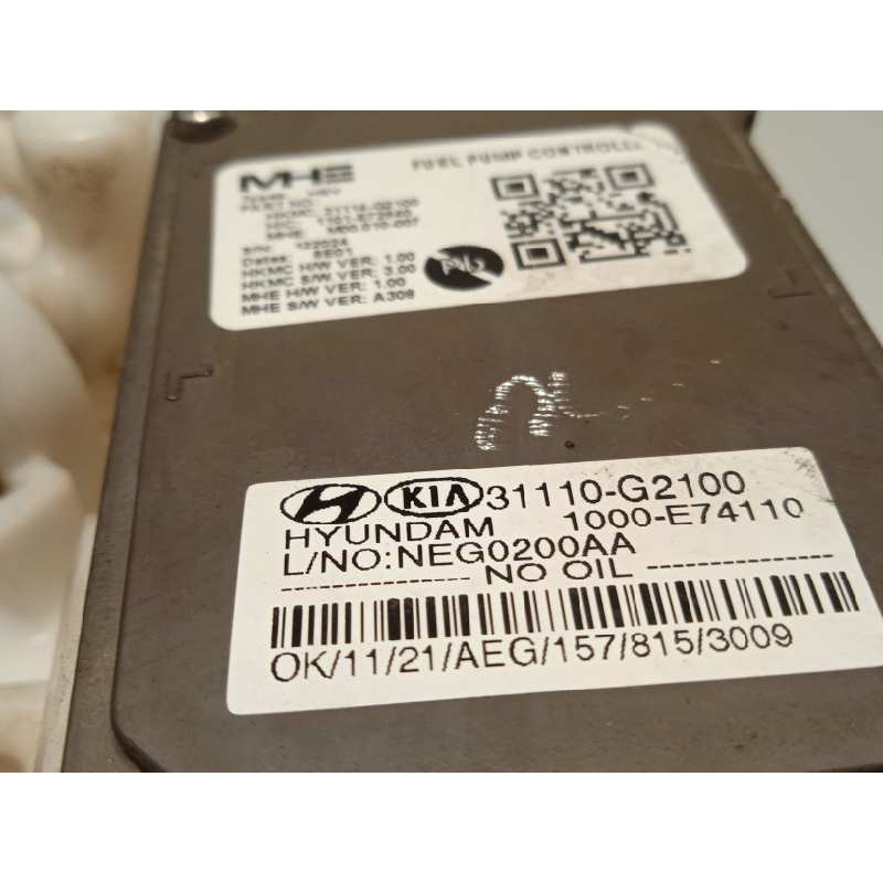 Recambio de bomba combustible para kia niro referencia OEM IAM 31114G2100 31120G2100 31110G2100