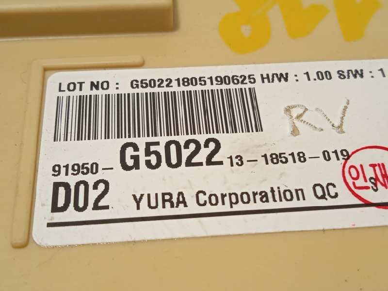Recambio de caja reles / fusibles para kia niro referencia OEM IAM 91950G5022  