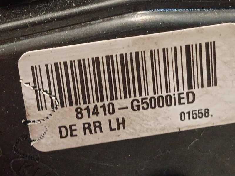 Recambio de cerradura puerta trasera izquierda para kia niro referencia OEM IAM 81410G5000  