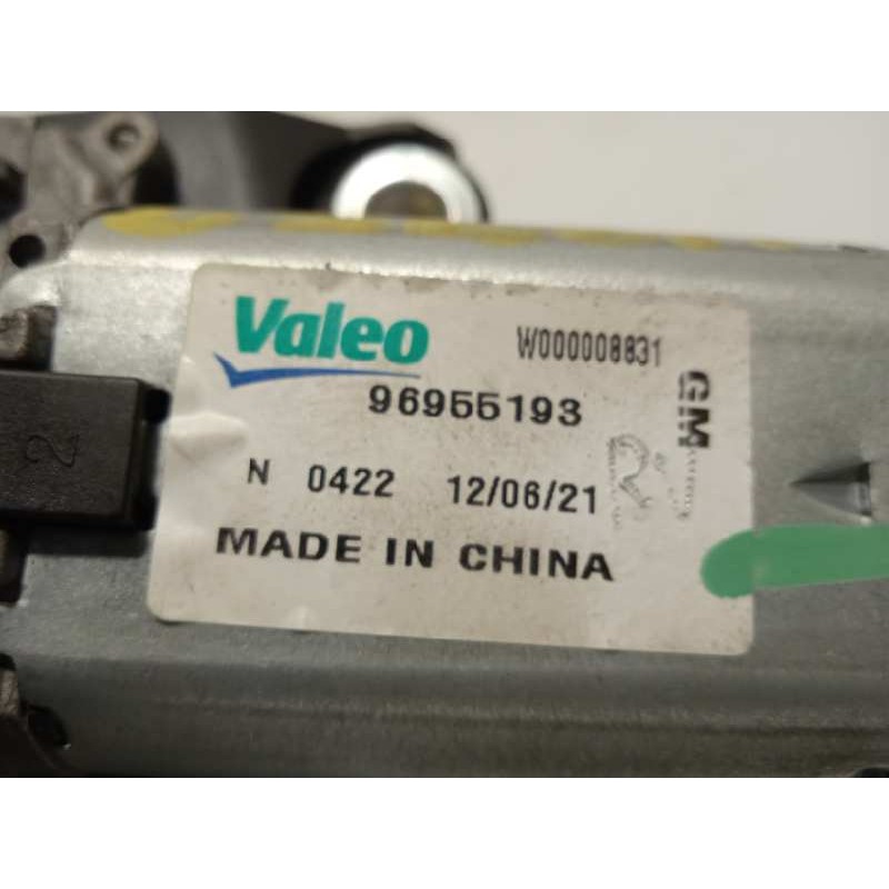 Recambio de motor limpia trasero para chevrolet aveo 1.2 cat referencia OEM IAM 96955193  