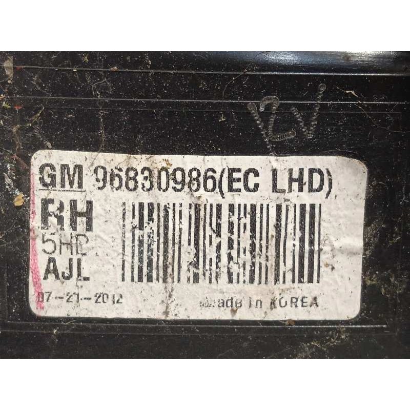 Recambio de piloto trasero derecho para chevrolet aveo 1.2 cat referencia OEM IAM 96830986  