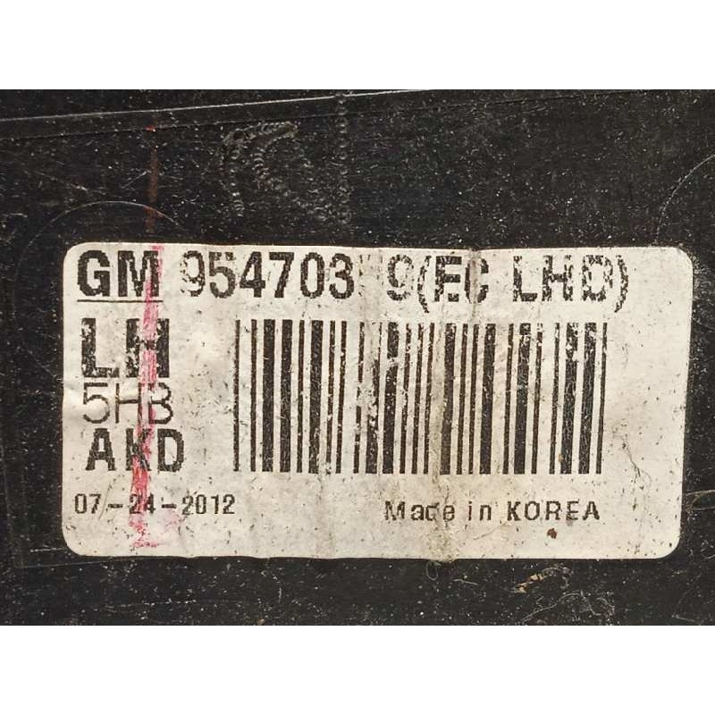 Recambio de piloto trasero izquierdo para chevrolet aveo 1.2 cat referencia OEM IAM 95470359  