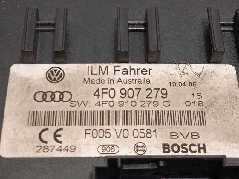 Recambio de modulo electronico para audi q7 (4l) 3.0 tdi referencia OEM IAM 4F0907279  