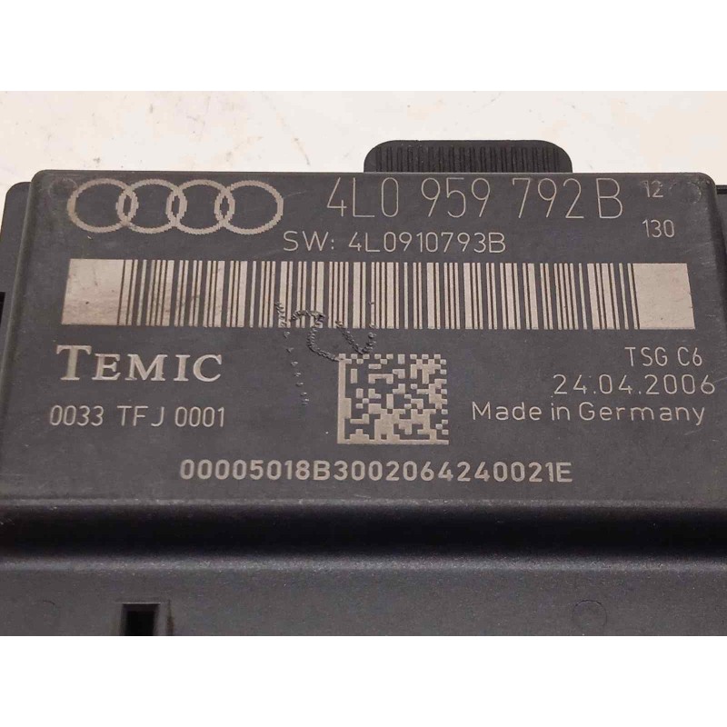 Recambio de modulo confort para audi q7 (4l) 3.0 tdi referencia OEM IAM 4L0959792B  