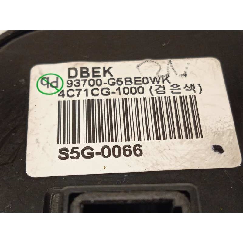 Recambio de mando multifuncion para kia niro referencia OEM IAM 93700G5BE0WK  