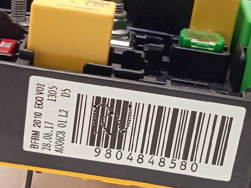 Recambio de caja reles / fusibles para citroën c3 aircross feel referencia OEM IAM 9804848580  