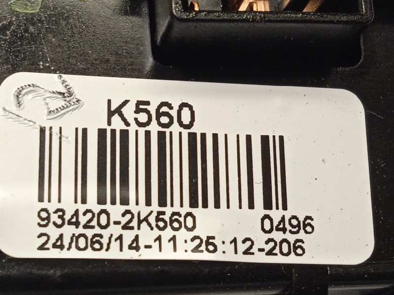 Recambio de mando limpia para hyundai i30 (gd) 1.6 crdi cat referencia OEM IAM 934202K560  